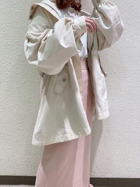 「one after another NICE CLAUP（ワンアフターアナザーナイスクラップ）のアイテム（その他アウター）」を使った、mayukoさん（レディース・147cm・20代）の冬コーディネート