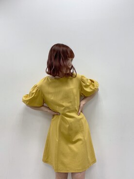 「ミニワンピ」｜mayukoさん（レディース・147cm）の春コーディネート