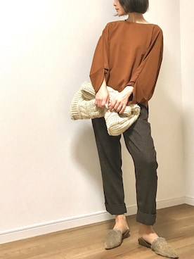 ❁ a i  ❁さん（レディース・158cm）の秋コーディネート