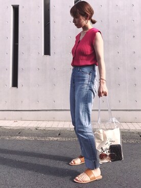 ❁ a i  ❁さん（レディース・158cm）の夏コーディネート