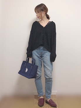 ❁ a i  ❁さん（レディース・158cm）の秋コーディネート