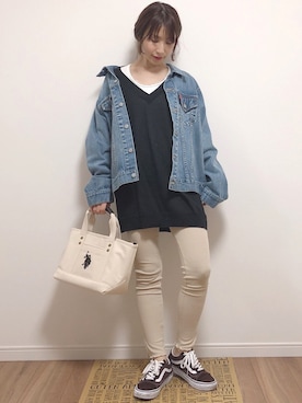 ❁ a i  ❁さん（レディース・158cm）の秋コーディネート