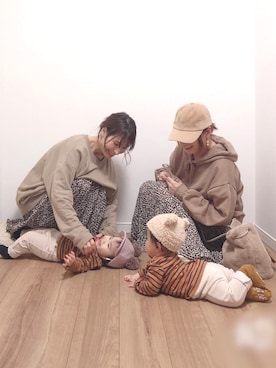 キャップを使った ママ友 のレディース人気ファッションコーディネート Wear