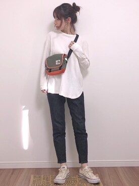 「アイテム（ブルゾン）」を使った、❁ a i  ❁さん（レディース・158cm・30代）の冬コーディネート