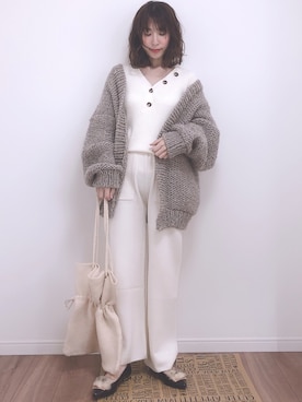 ❁ a i ❁さん(レディース・158cm)の冬コーディネート