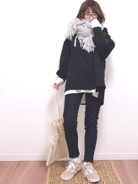 ❁ a i  ❁さん（レディース・158cm）の冬コーディネート