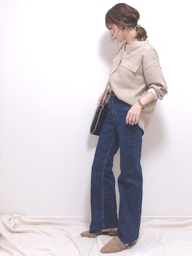 「アイテム（その他アンダーウェア/インナー）」を使った、❁ a i  ❁さん（レディース・158cm・30代）の冬コーディネート