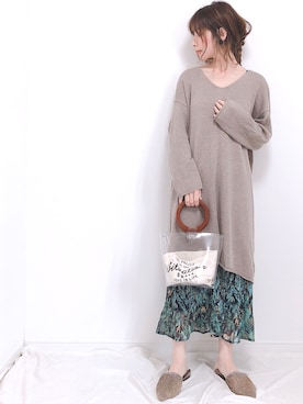 ❁ a i  ❁さん（レディース・158cm）の春コーディネート