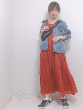 ❁ a i  ❁さん（レディース・158cm）の春コーディネート