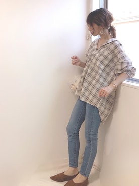 ❁ a i  ❁さん（レディース・158cm）の春コーディネート