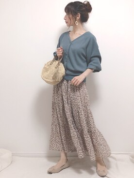 ❁ a i ❁さん(レディース・158cm)の春コーディネート
