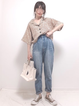 ❁ a i  ❁さん（レディース・157cm）の夏コーディネート