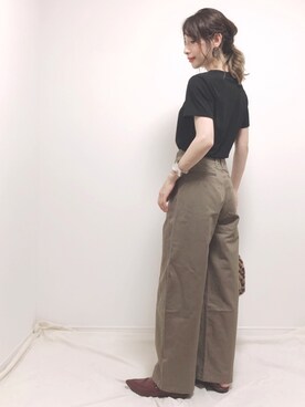 「petitcro（プティクロ）のpetitcro  ワイドバングル PCKB1901001（バングル/リストバンド）」を使った、❁ a i  ❁さん（レディース・158cm）の夏コーディネート