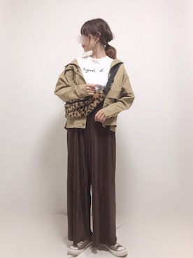 ❁ a i  ❁さん（レディース・158cm）の秋コーディネート