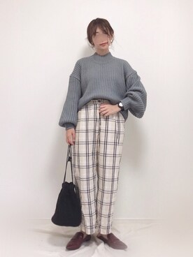 ❁ a i  ❁さん（レディース・158cm）の秋コーディネート