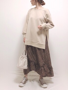 ❁ a i  ❁さん（レディース・158cm）の秋コーディネート