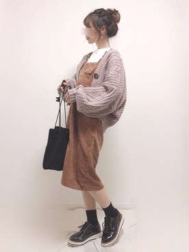 ❁ a i  ❁さん（レディース・158cm）の秋コーディネート