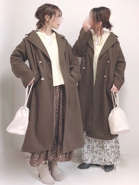 ❁ a i ❁さん(レディース・158cm)の秋コーディネート