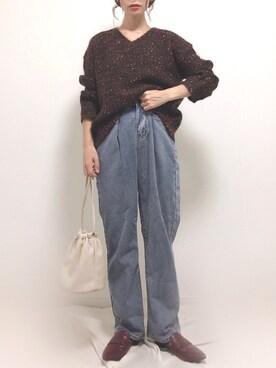 ❁ a i  ❁さん（レディース・158cm）の秋コーディネート