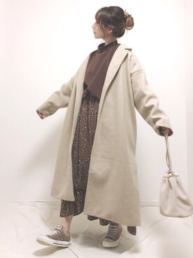 ❁ a i  ❁さん（レディース・158cm）の秋コーディネート