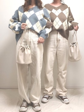 ❁ a i ❁さん(レディース・158cm)の冬コーディネート