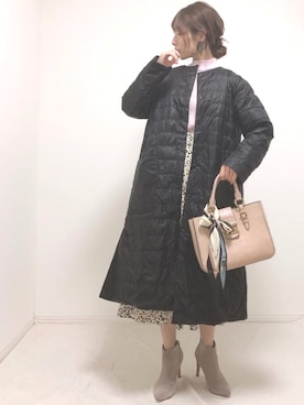 「FURLA（フルラ）の【FURLA】フルラ METROPOLIS 38mm ウォッチ（アナログ腕時計）」を使った、❁ a i  ❁さん（レディース・158cm）の冬コーディネート