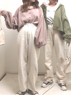 ❁ a i  ❁さん（レディース・158cm）の冬コーディネート