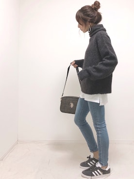 ❁ a i  ❁さん（レディース・158cm）の冬コーディネート