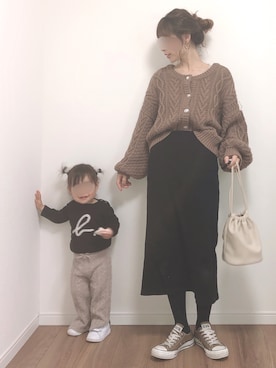 ❁ a i  ❁さん（レディース・158cm）の冬コーディネート