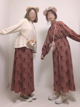 ❁ a i  ❁さん（レディース・158cm）の冬コーディネート