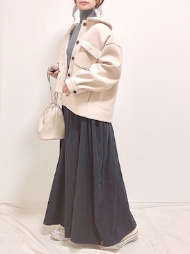 ❁ a i ❁さん(レディース・158cm)の冬コーディネート