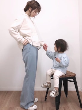 「Leja（レジャ）のアイテム（トップス）」を使った、❁ a i  ❁さん（レディース・158cm）の春コーディネート