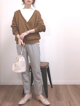 「FREAK'S STORE（フリークスストア）のアイテム（リング）」を使った、❁ a i  ❁さん（レディース・158cm）の春コーディネート