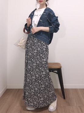 ❁ a i  ❁さん（レディース・158cm）の春コーディネート