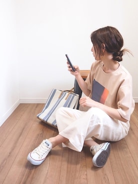 ❁ a i  ❁さん（レディース・158cm）の春コーディネート
