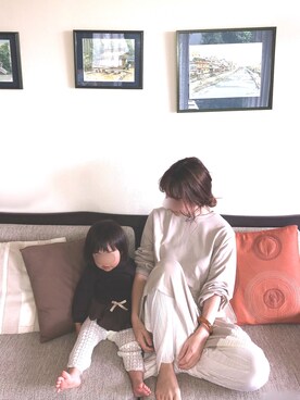 「透かし編みニット」｜❁ a i  ❁さん（レディース・158cm）の春コーディネート