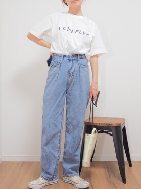 ❁ a i  ❁さん（レディース・158cm）の春コーディネート