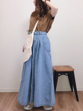 「CONVERSE（コンバース）のconverse（コンバース） ALL STAR OX（オールスターOX）（スニーカー）」を使った、❁ a i  ❁さん（レディース・158cm）の春コーディネート