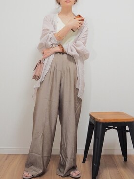 ❁ a i  ❁さん（レディース・158cm）の春コーディネート