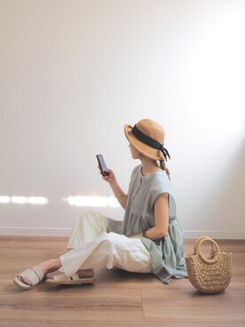 ❁ a i  ❁さん（レディース・158cm）の春コーディネート