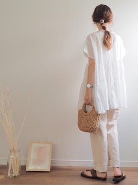 ❁ a i  ❁さん（レディース・158cm）の夏コーディネート