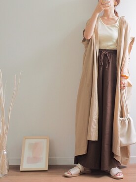 ❁ a i  ❁さん（レディース・158cm）の夏コーディネート