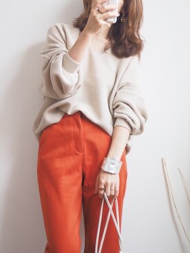 ❁ a i  ❁さん（レディース・158cm）の秋コーディネート