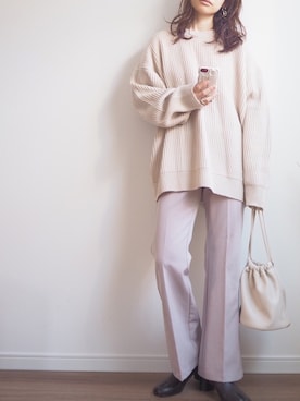 「おとなコーデ」｜「アイテム（アクセサリー）」を使った、❁ a i  ❁さん（レディース・158cm）の秋コーディネート