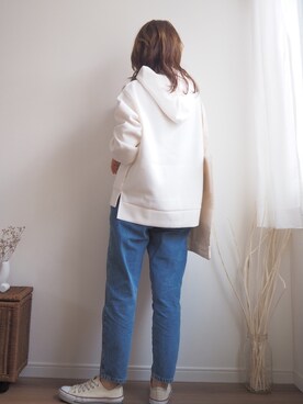 「AmbreNeige」｜「アイテム（パーカー）」を使った、❁ a i  ❁さん（レディース・158cm）の秋コーディネート