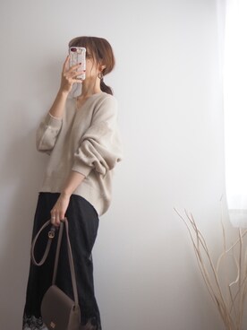 ❁ a i  ❁さん（レディース・158cm）の冬コーディネート