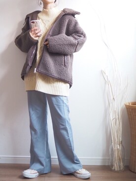 ❁ a i  ❁さん（レディース・158cm）の冬コーディネート