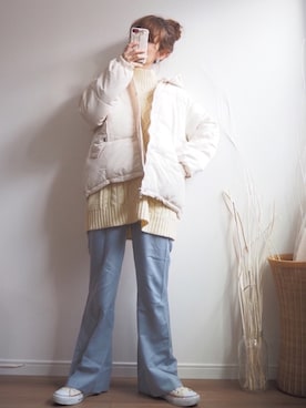 ❁ a i  ❁さん（レディース・158cm）の冬コーディネート