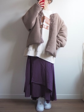 ❁ a i  ❁さん（レディース・158cm）の冬コーディネート