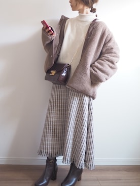 ❁ a i  ❁さん（レディース・158cm）の冬コーディネート